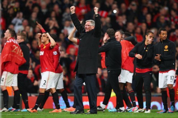 Manchester United last won the league under Sir Alex Ferguson