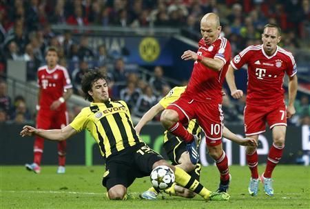 Ribery setting up the winner to Robben in UCL final 2013