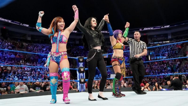 Sane and Asuka are coming for the Women's Tag Team Titles