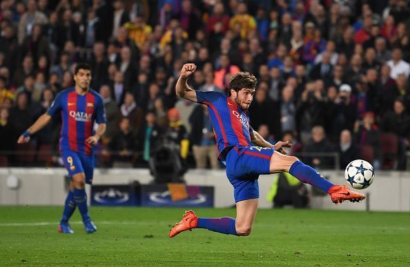 Sergi Roberto marked an incredible recuperation for Barcelona at the Camp Nou.