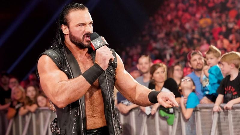 Drew McIntyre faced Roman Reigns on RAW