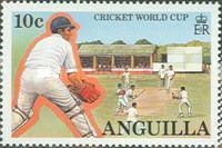 Stamp on 1987 World cup.