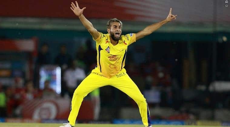 Tahir who bowled an amazing spell of 4/12 against SRH