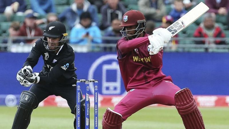 The West Indians smashed a score of 421 against New Zealand
