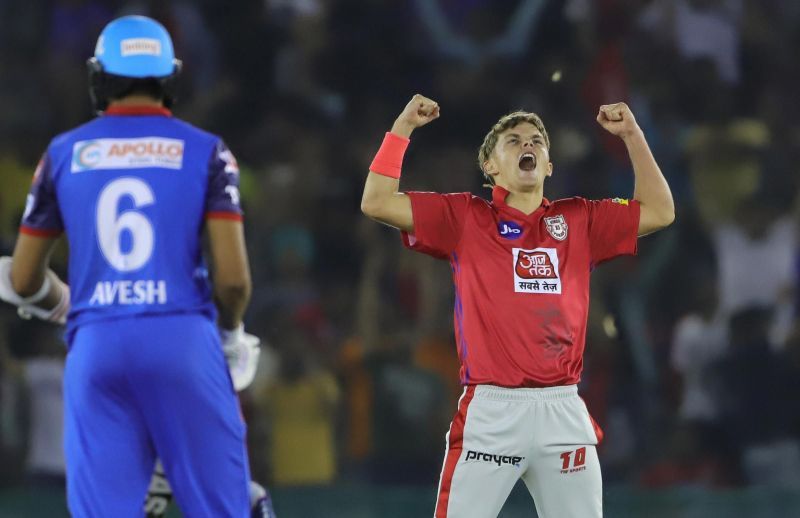 Curran also picked up the first hat-trick of the 2019 season (picture courtesy: BCCI/iplt20.com)