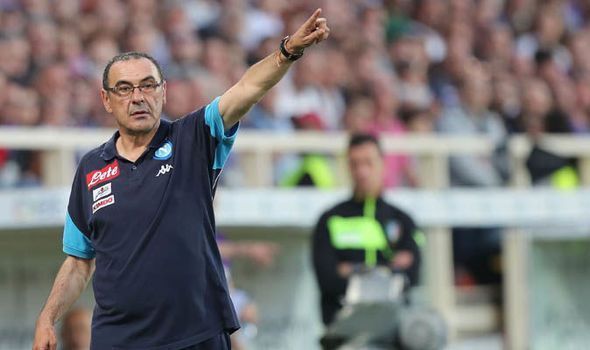 Maurizio Sarri during his Napoli days