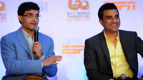 Sourav Ganguly and Sanjay Manjrekar