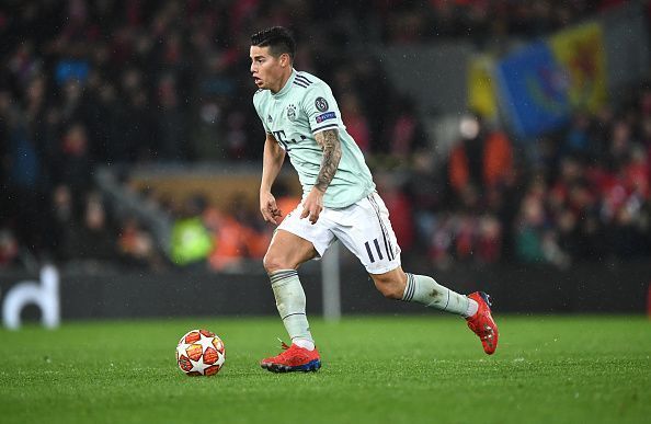 James Rodriguez could be swapping places with Dybala this c