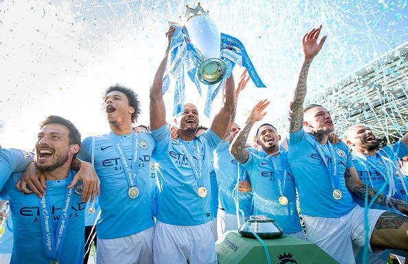 Vincent Kompany ably lead Manchester City to Premier League glory