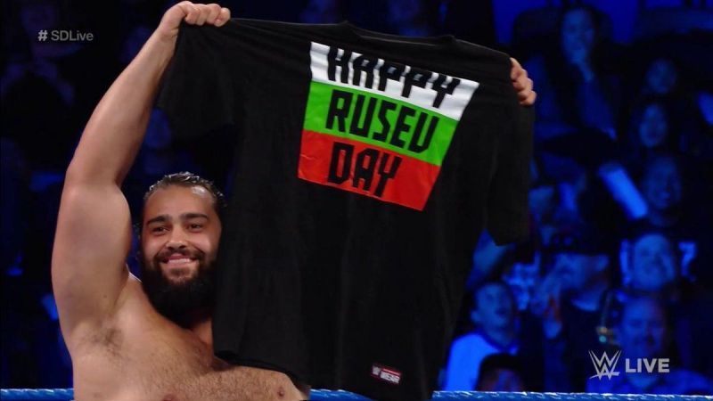 Rusev has seen several start-stop pushes while a member of the roster.