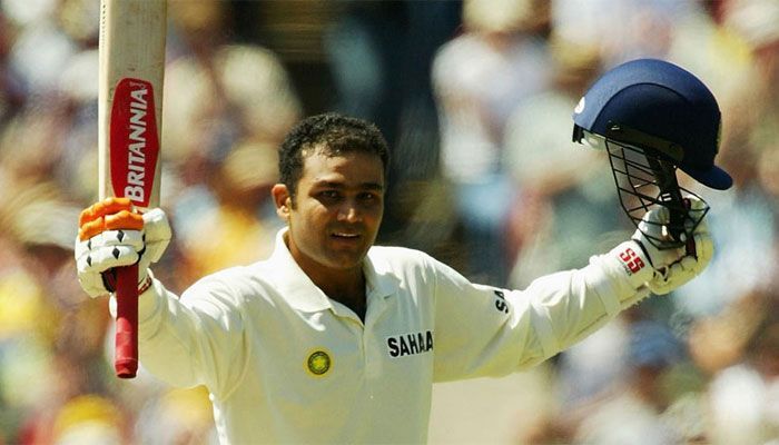 Sehwag can be brutally devastating, and at the same time, be delightfully pristine.