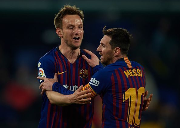 Rakitic and Messi