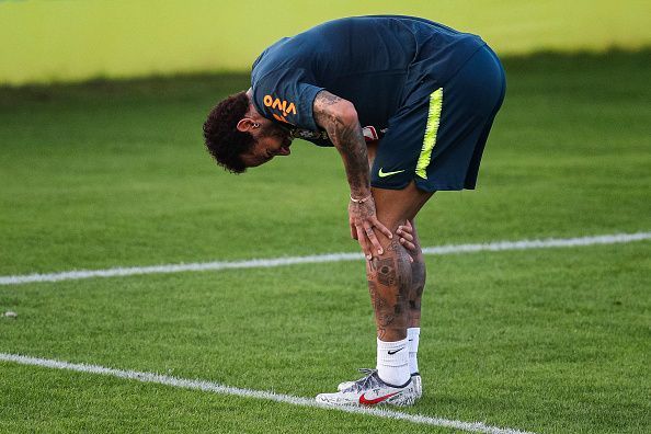 Neymar has been inury prone.