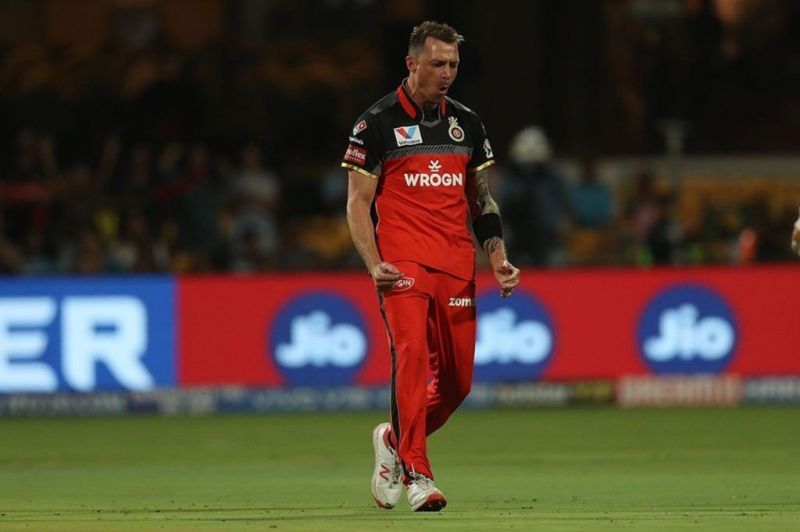 Dale Steyn during his brief stint with RCB