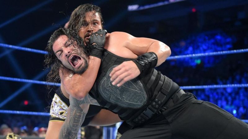 Roman Reigns has fought in numerous handicap matches!