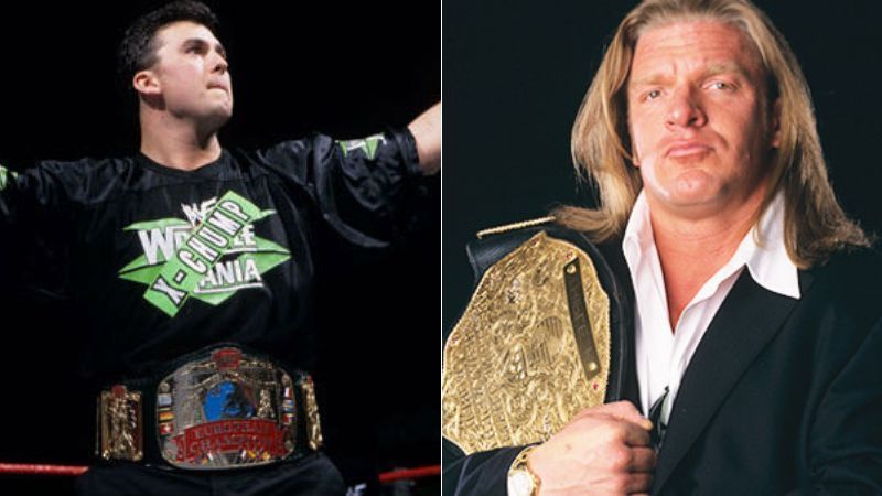 Shane McMahon and Triple H held titles that no longer exist