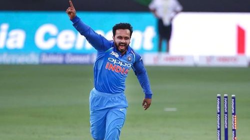 The man with the golden arm - Kedar Jadhav