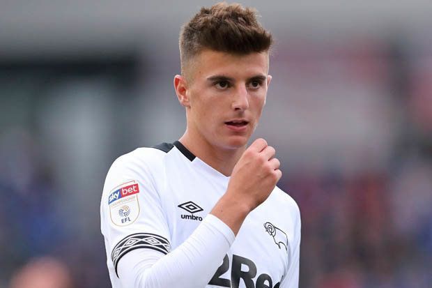 Mason Mount helped Derby County reach playoffs.