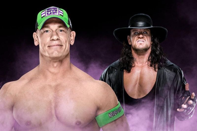 The Deadman has a total 26 WrestleMania matches compared to Cena&#039;s 15 matches.