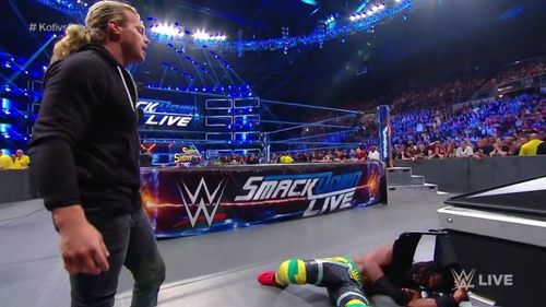 Ziggler attacked Kofi on SmackDown