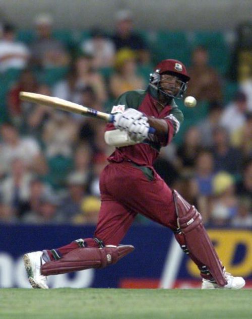 Superb century by Brian Lara knocked out the hitherto unbeaten Proteas.