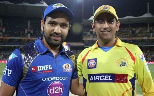 Rohit Sharma and MS Dhoni (image courtesy: iplt20.com)