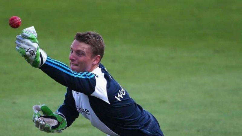 11 dismissals by Jos Buttler of England is the highest number of dismissals by a wicket-keeper at this ground.