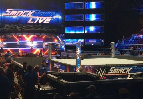 Someone's not happy over on Smackdown Live.