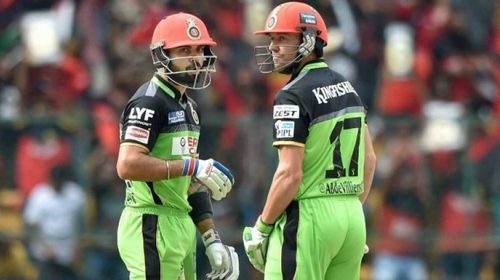 Virat Kohli and AB de Villiers were at their destructive best on May 14, 2016, against GL