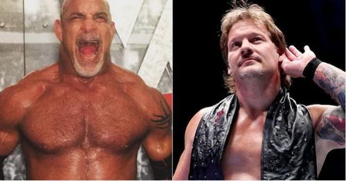 Goldberg and Chris Jericho