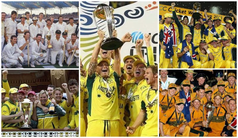 Australia is the only team to win the World Cup for a record five times