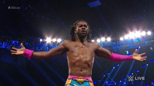 Kofi Kingston attacked Kevin Owens tonight.