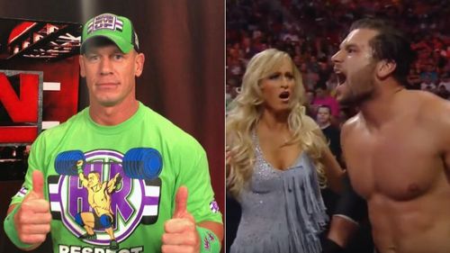 John Cena and Summer Rae have been involved in botches that changed results