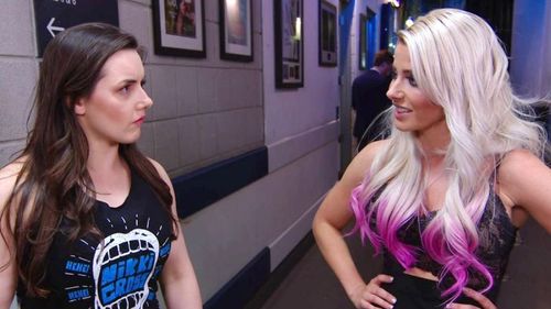 Nikki Cross and Alexa Bliss are now seemingly friends on Raw