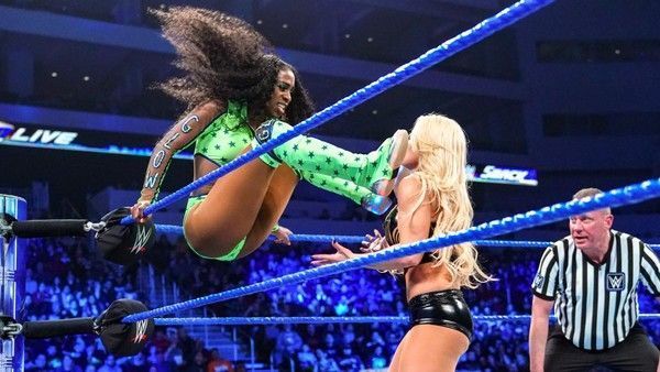 Naomi versus Mandy Rose was a very controversial storyline.