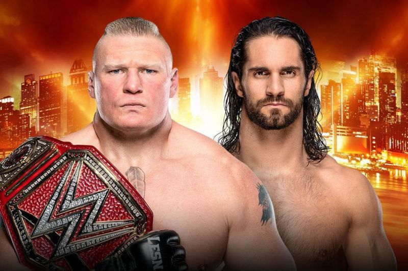 According to rumors, the original plan was to have Seth Rollins defend his Universal Championship against Brock Lesnar