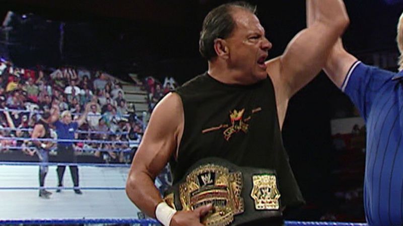 Chavo Classic won the Cruiserweight title from his son on SmackDown in 2004.