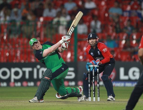 Kevin O&acirc;€™Brien stunned England with the fastest hundred in the World Cup