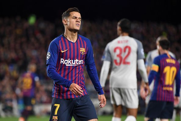 Coutinho has had issues justifying his price tag at Camp Nou.