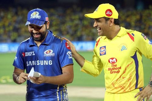 Rohit Sharma and MS Dhoni (courtesy iplt20.com)