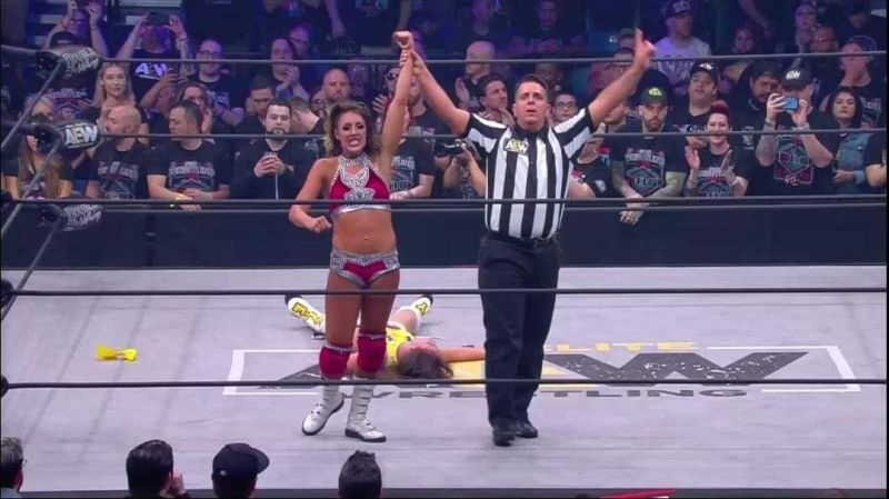 Britt Baker got the win she needed!