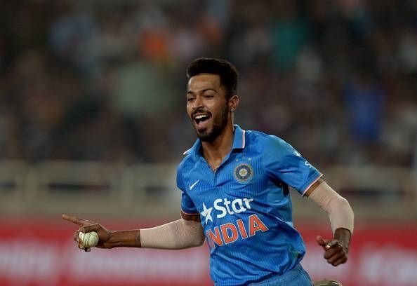 Hardik Pandya usually bats at No.7 for the Indian Cricket Team