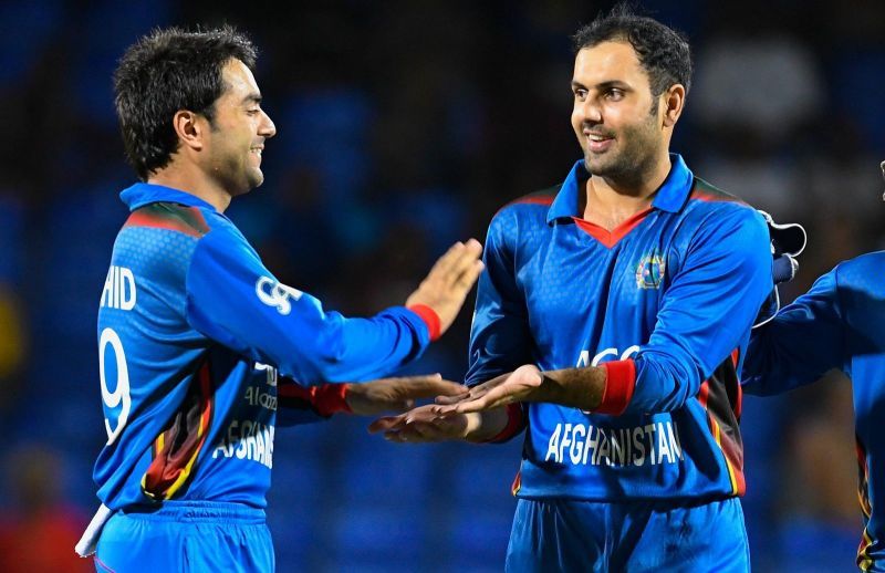 Rashid Khan and Mohammad Nabi.