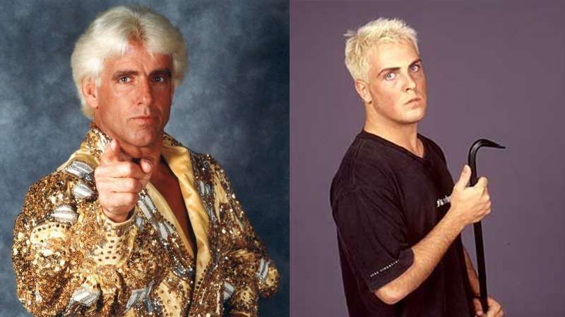 The Nature Boy feuded with his son David Flair in WCW from 1999-2000.