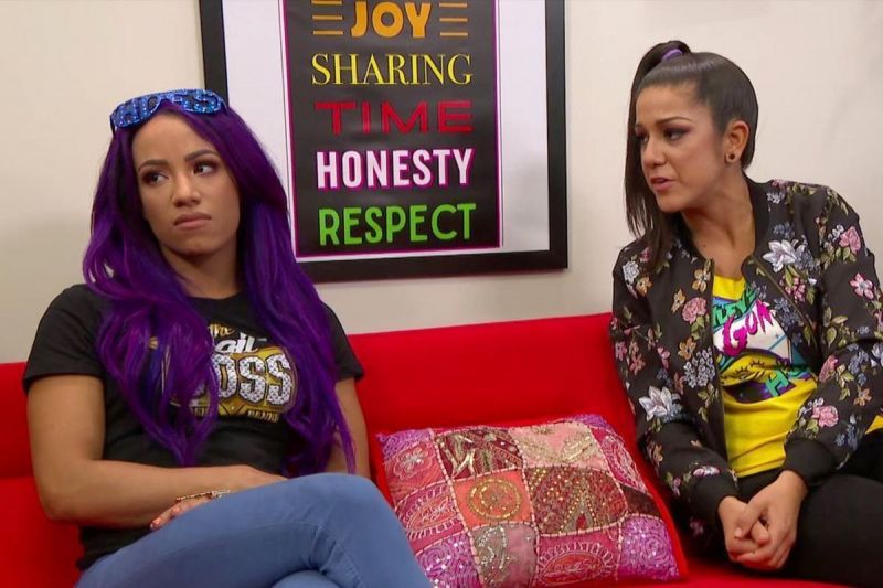 Was Bayley&#039;s push a shot at Sasha Banks?