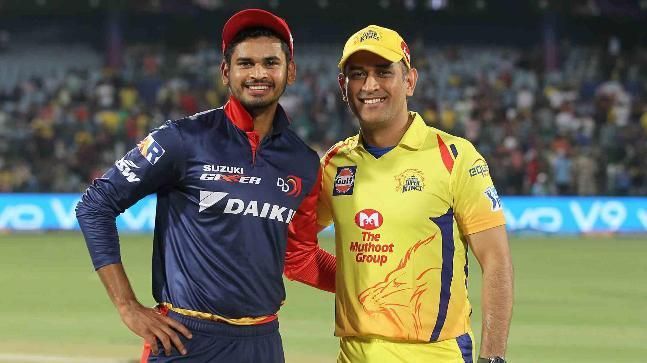 Shreyas Iyer and MS Dhoni (Image credits: iplt20.com)