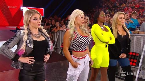 Alexa, Dana, Naomi, and Natalya