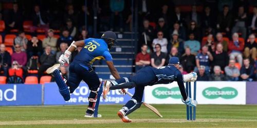 Sri Lanka defeat Scotland by 35 runs via D/L method