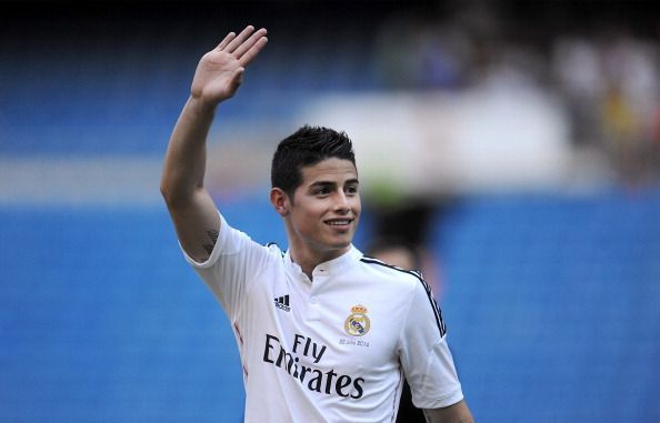 Rodr&Atilde;&shy;guez peaked following his move to Real Madrid in the summer of 2014