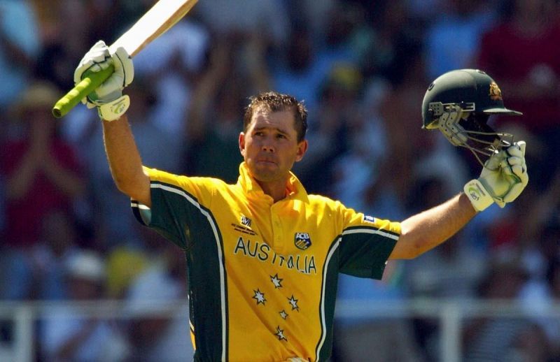 Ponting is the second highest run scorer in World Cup cricket